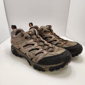 Merrell Moab Ventilator Shoes Men's Size 9 Wide Hiking Trail Vibram J86595W